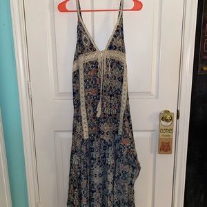 Bohemian Floral High-Low Top